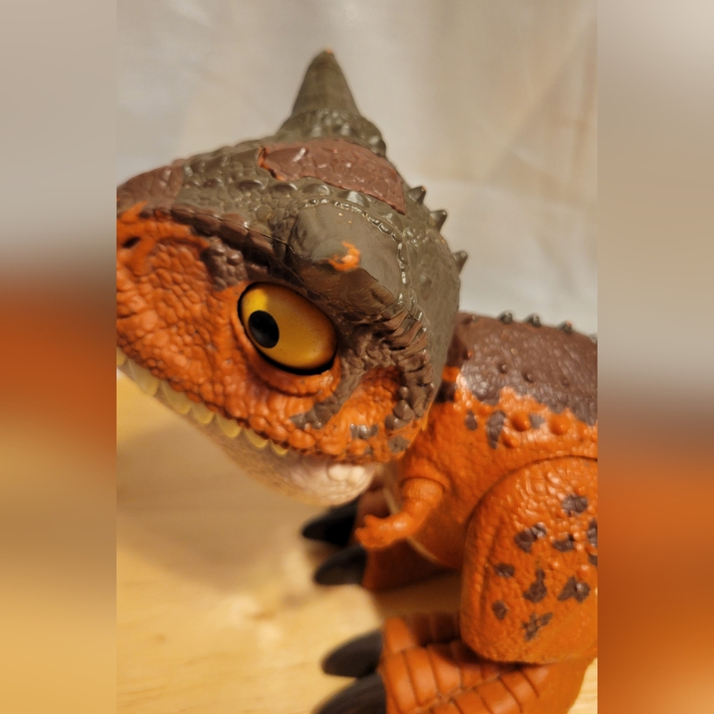 Jurassic World Camp Cretaceous Action Figure, Chompin Carnotaurus Toro Dinosaur - Picture 6 of 12